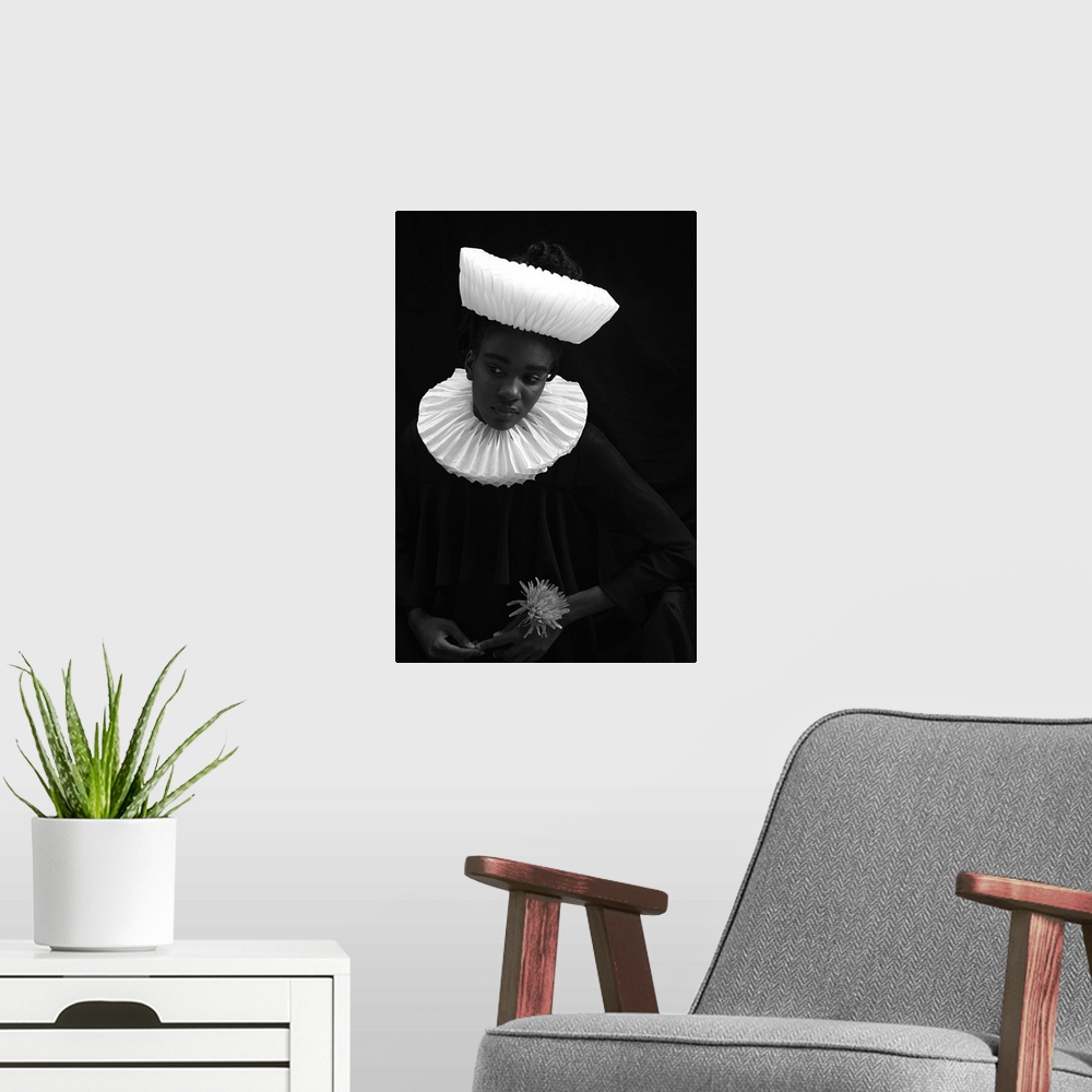 A modern room featuring Renaissan-Ce Florale 5, 2019