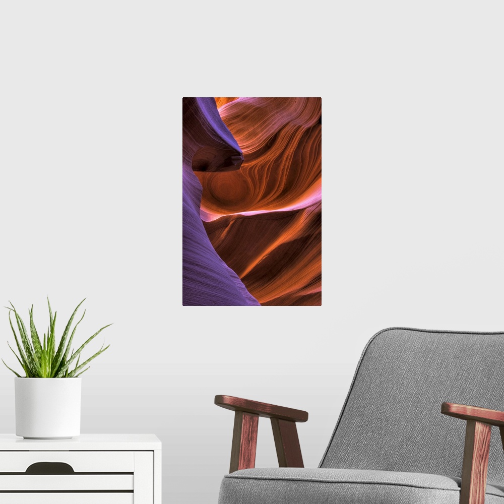 A modern room featuring Arizona, Page, Lower Antelope Canyon
