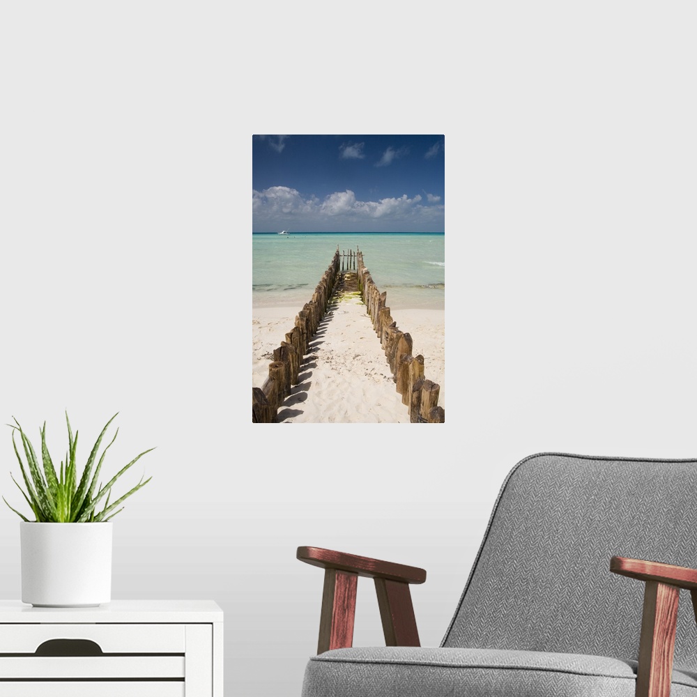 A modern room featuring Mexico, Quintana Roo, Isla Mujeres. Isla Mujeres is the name of a small island, as well as the to...
