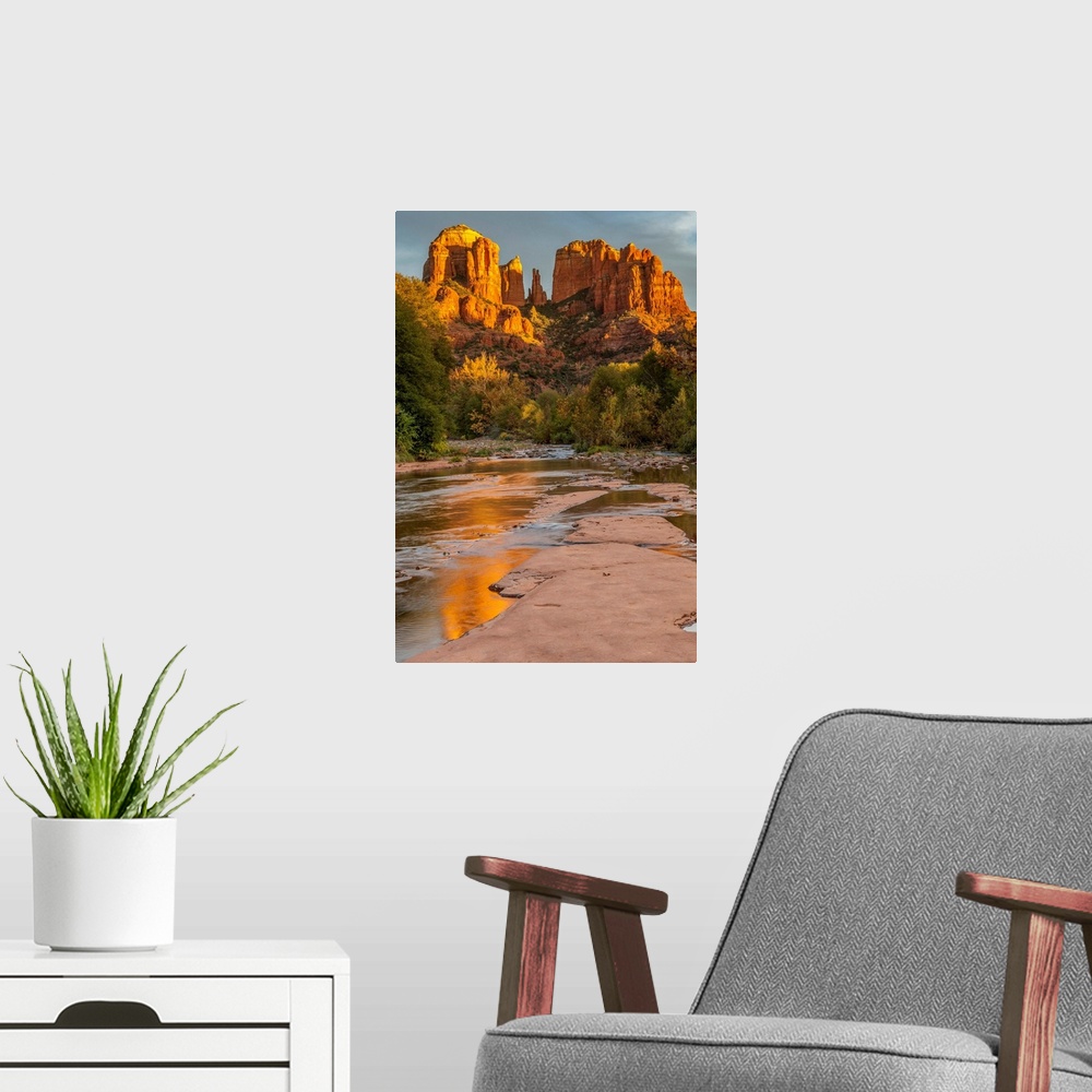 A modern room featuring USA, Arizona, Sedona, Cathedral Rock.
