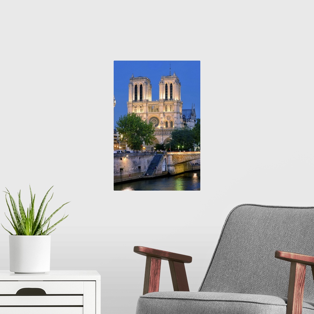 A modern room featuring France, Ile-de-France, Seine, Ville de Paris, Paris, Notre Dame de Paris