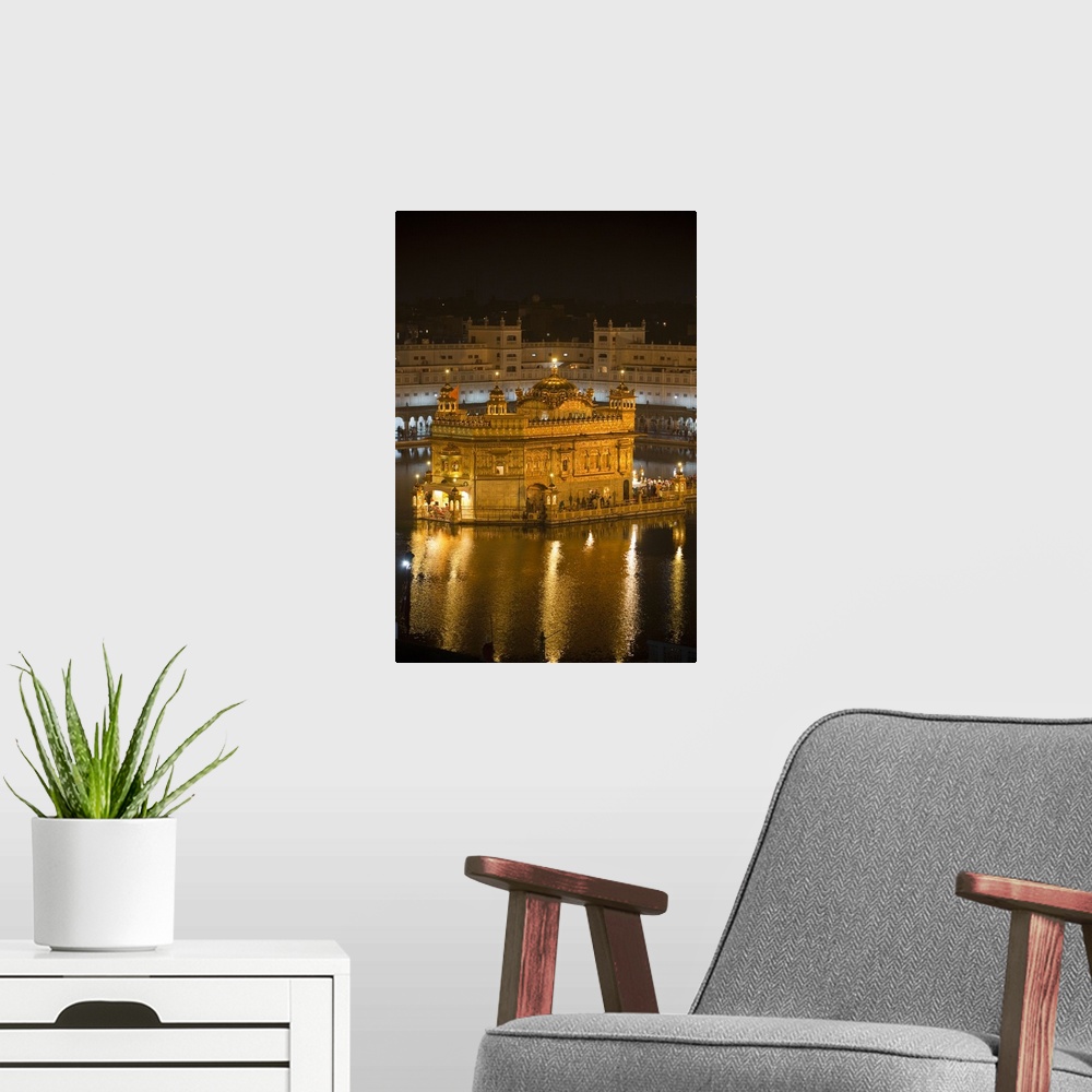 A modern room featuring India, Punjab, Amritsar, Golden Temple