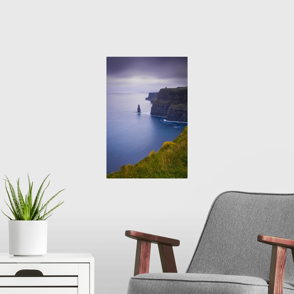 A modern room featuring Ireland, Clare, Cliffs of Moher.