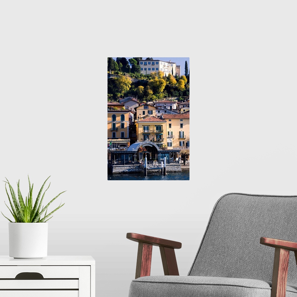 A modern room featuring Italy, Lombardy, Como district, Como Lake, Bellagio