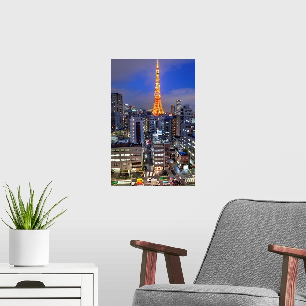 A modern room featuring Japan, Kanto, Tokyo, Tokyo Tower.