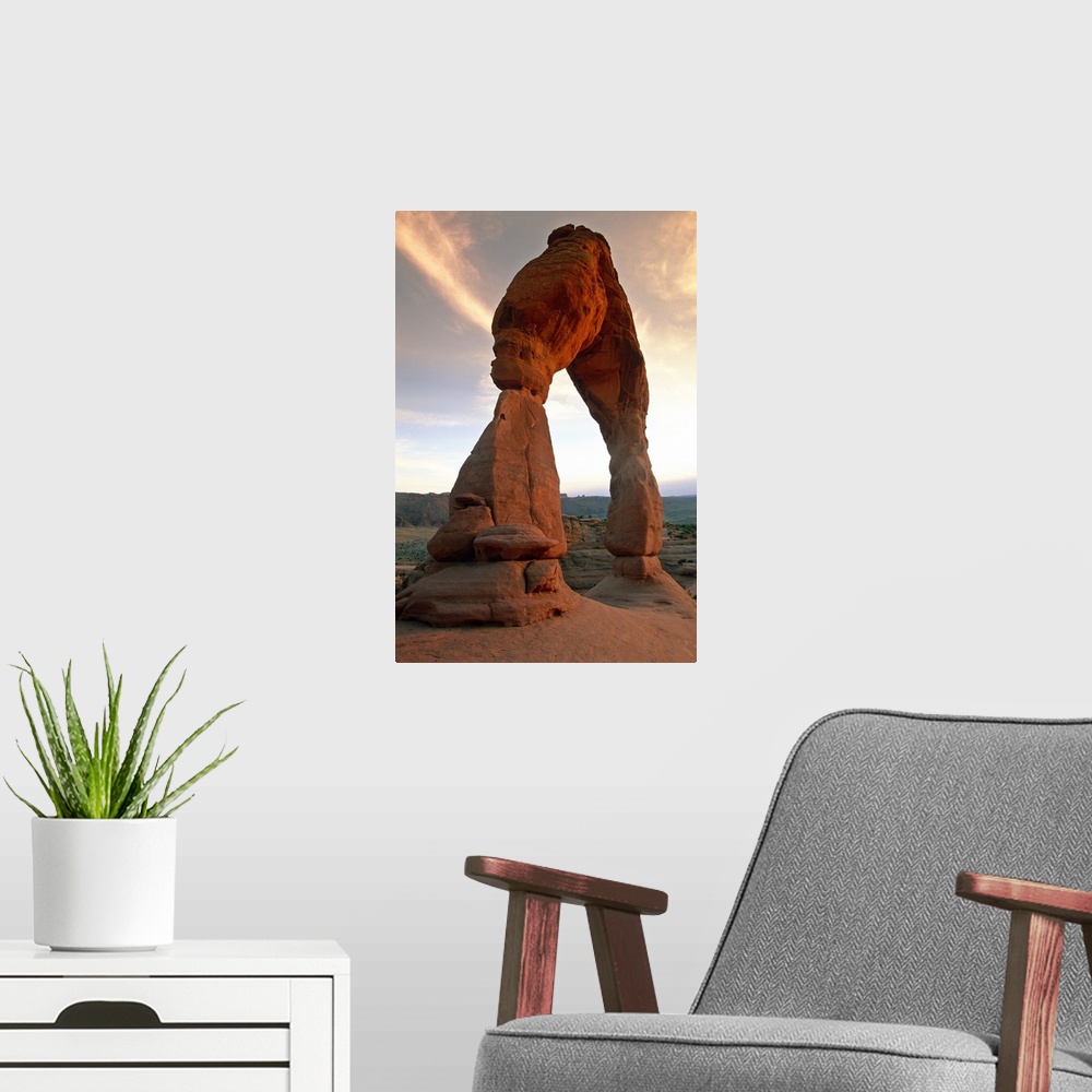 A modern room featuring United States, Utah, Arches National Park, Delicate Arch