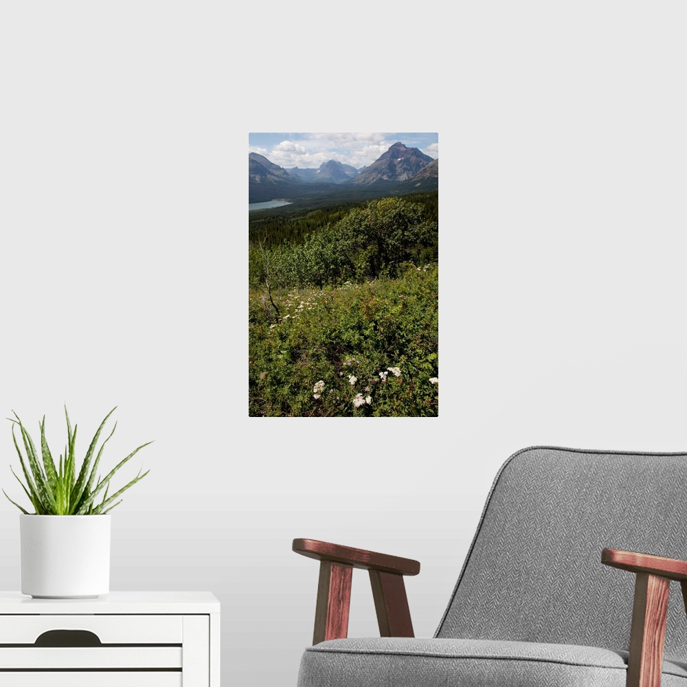 A modern room featuring Hwy 49 - Looking Glass Rd - Looking towards Glacier National Park