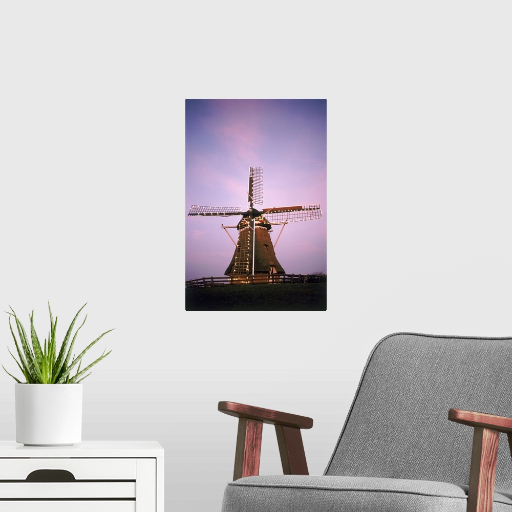 A modern room featuring Windmill, Netherlands