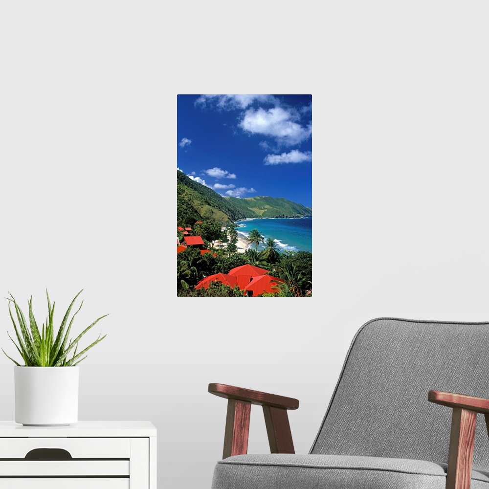 A modern room featuring Cane Bay, St. Croix, US Virgin Islands, Caribbean