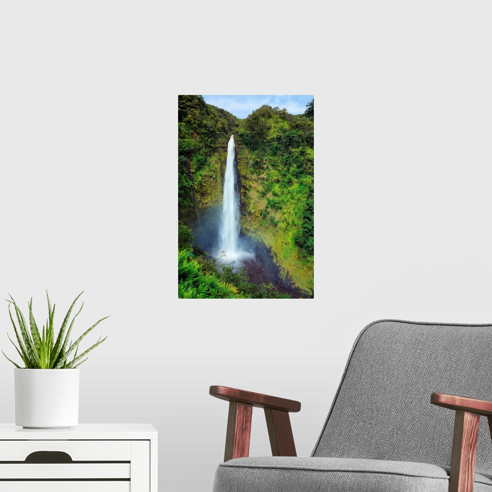 A modern room featuring USA, Hawaii, The Big Island, Akaka Falls State Park