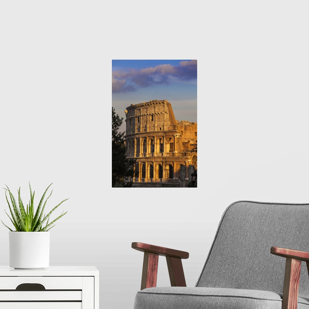 A modern room featuring Italy, Lazio, Rome, The Colosseum