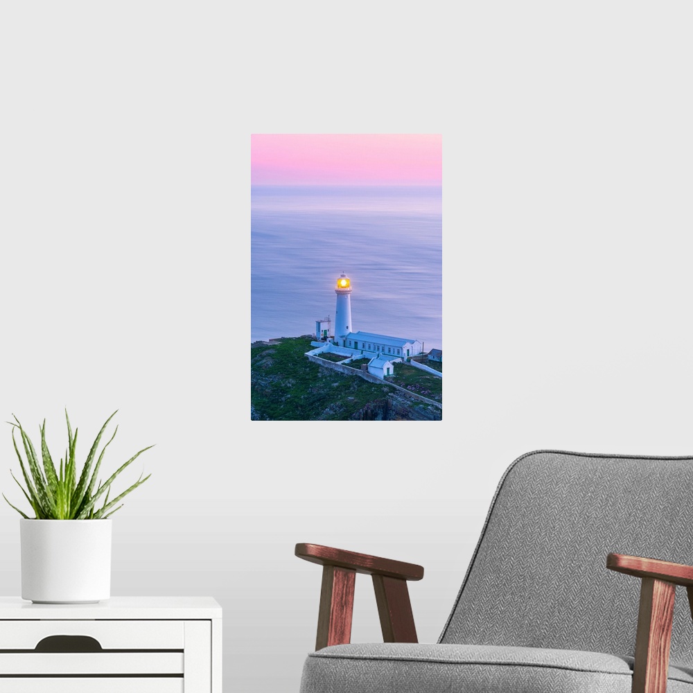 A modern room featuring Uk, Wales, Anglesey, Holy Island, South Stack Lighthouse