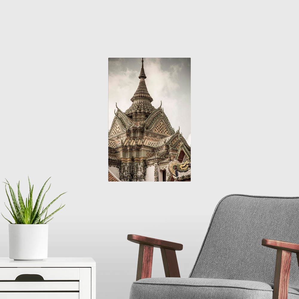 A modern room featuring Wat Pho (Temple of the Reclining Buddha), Bangkok, Thailand