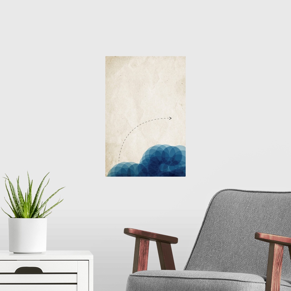 A modern room featuring Water Study