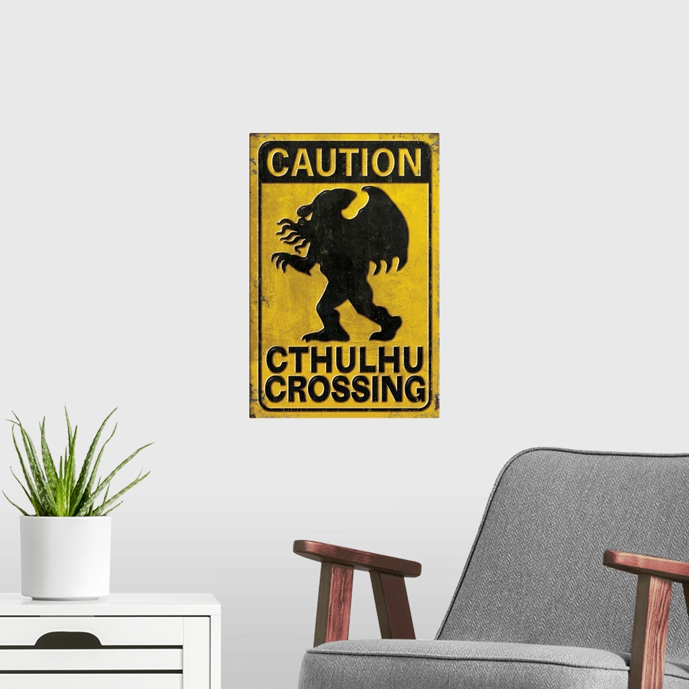 A modern room featuring Cthulhu Crossing