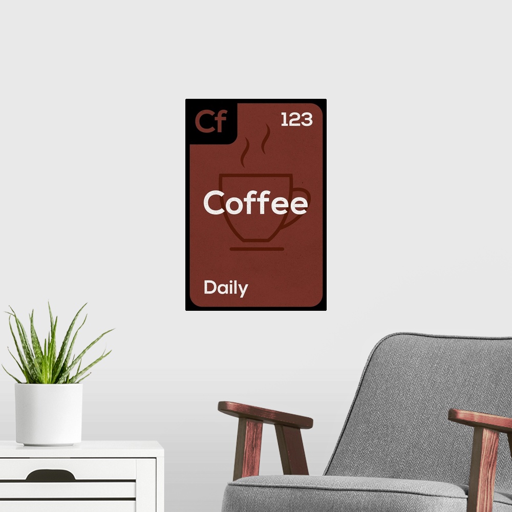 A modern room featuring Periodic Drinks - Coffee