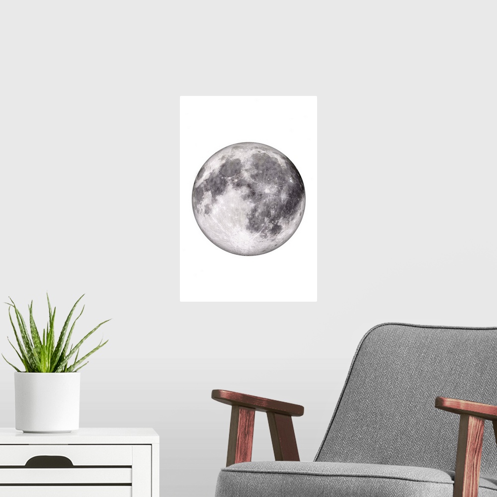 A modern room featuring Moon Phases III