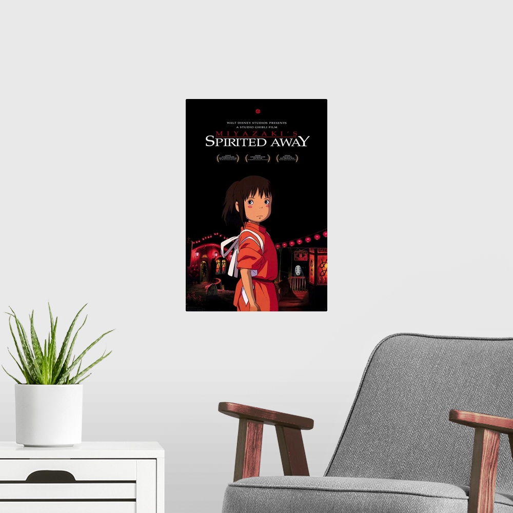 A modern room featuring In the middle of her family's move to the suburbs, a sullen 10-year-old girl wanders into a world...