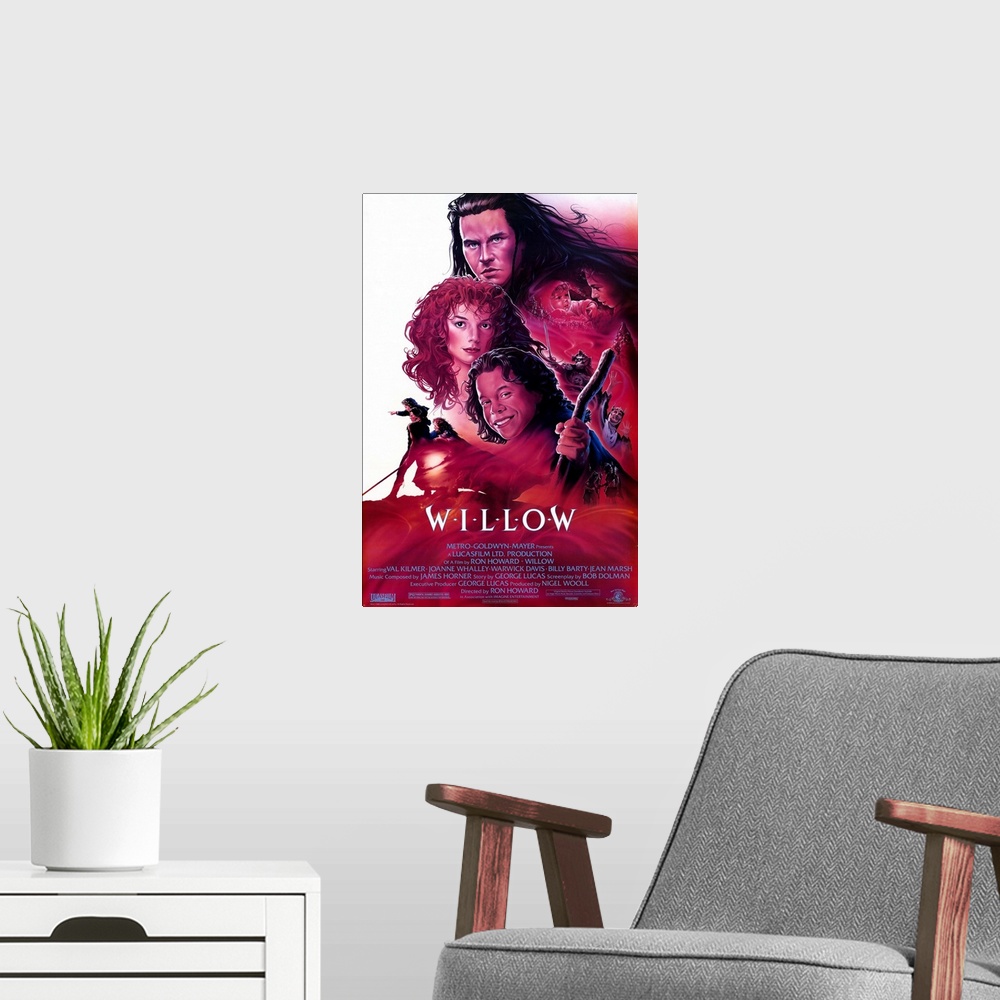 A modern room featuring Blockbuster fantasy epic combines the story of Moses with Snow White, dwarves and all. Willow is ...