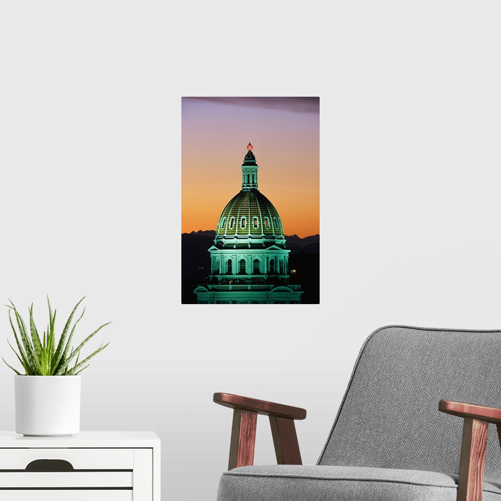 A modern room featuring Colorado State Capitol Building Denver CO