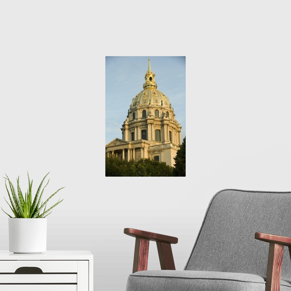 A modern room featuring Low angle view of a church, St.-Louis-Des-Invalides, Paris, France