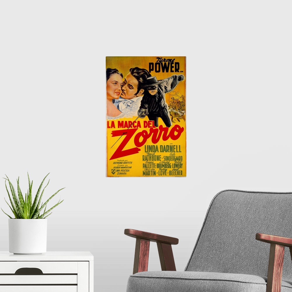 A modern room featuring Mark of Zorro 2
