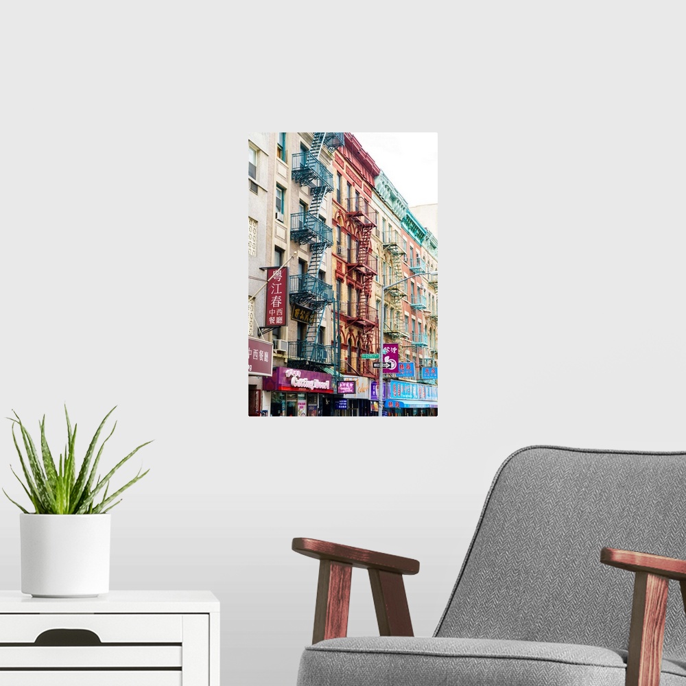 A modern room featuring Chinatown, Manhattan, New York City, United States of America, North America