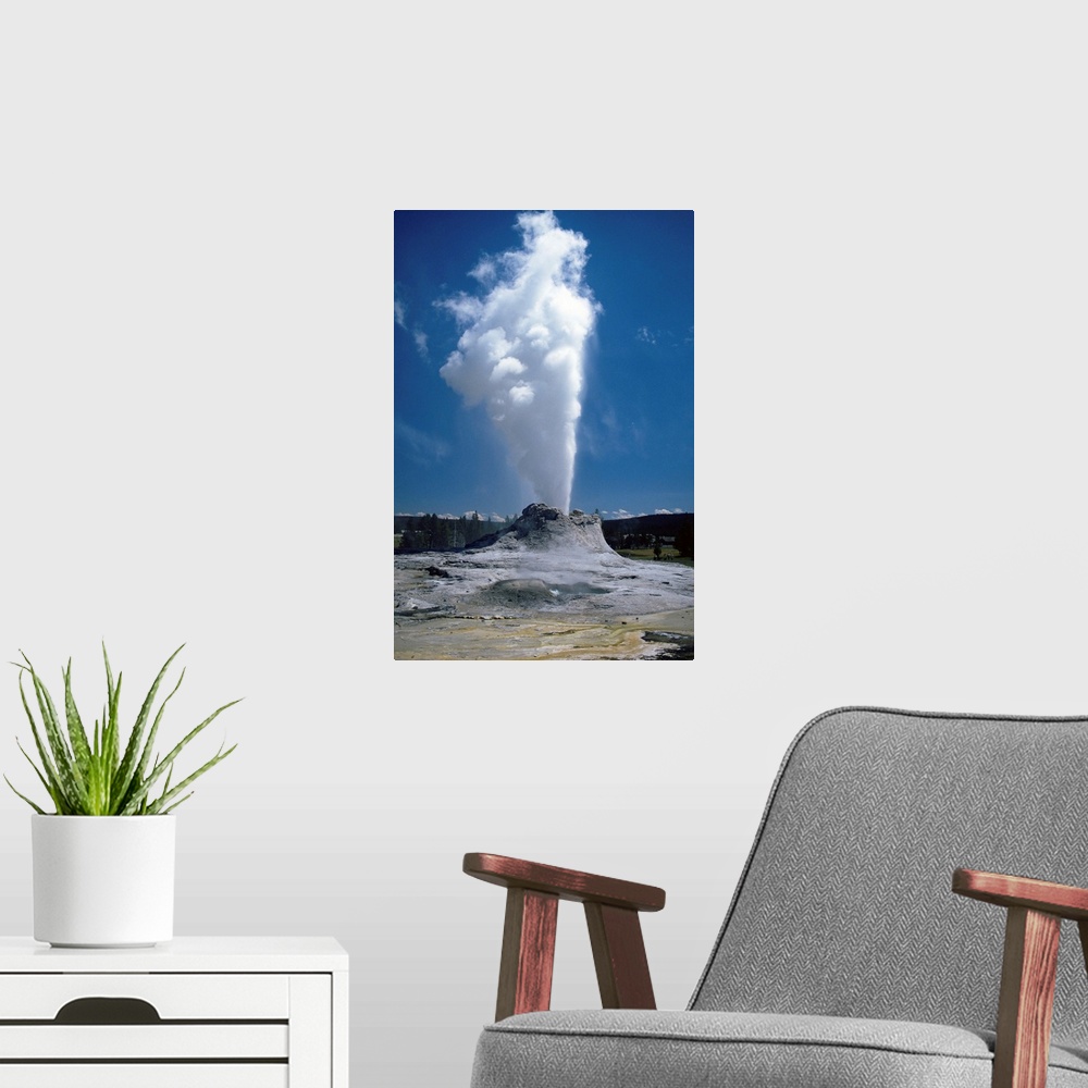 A modern room featuring Geyser, Yellowstone National Park, UNESCO World Heritage Site, Wyoming