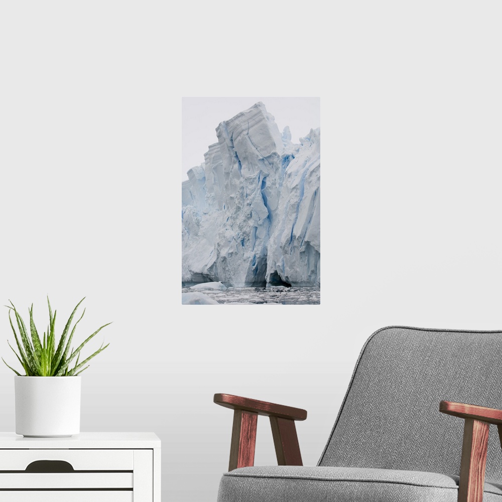 A modern room featuring Paradise Bay, Antarctic Peninsula, Antarctica, Polar Regions