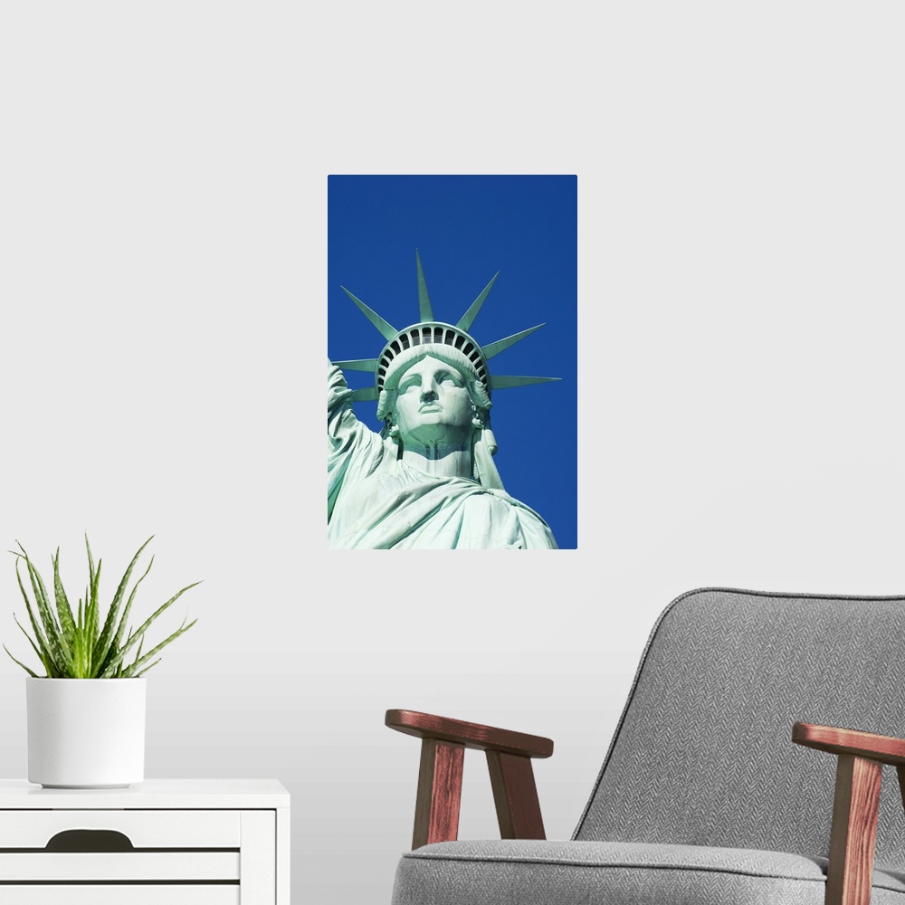 A modern room featuring Statue of Liberty, Liberty Island, New York City, New York, USA