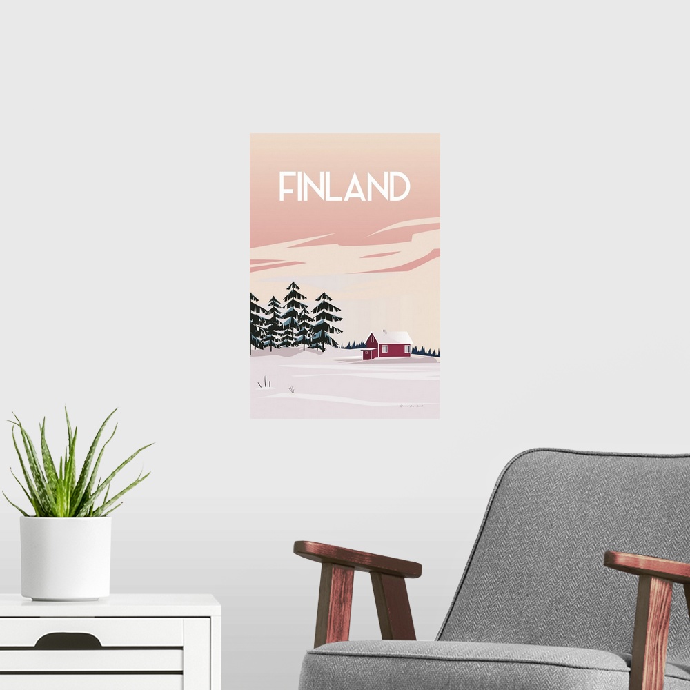 A modern room featuring Finland II