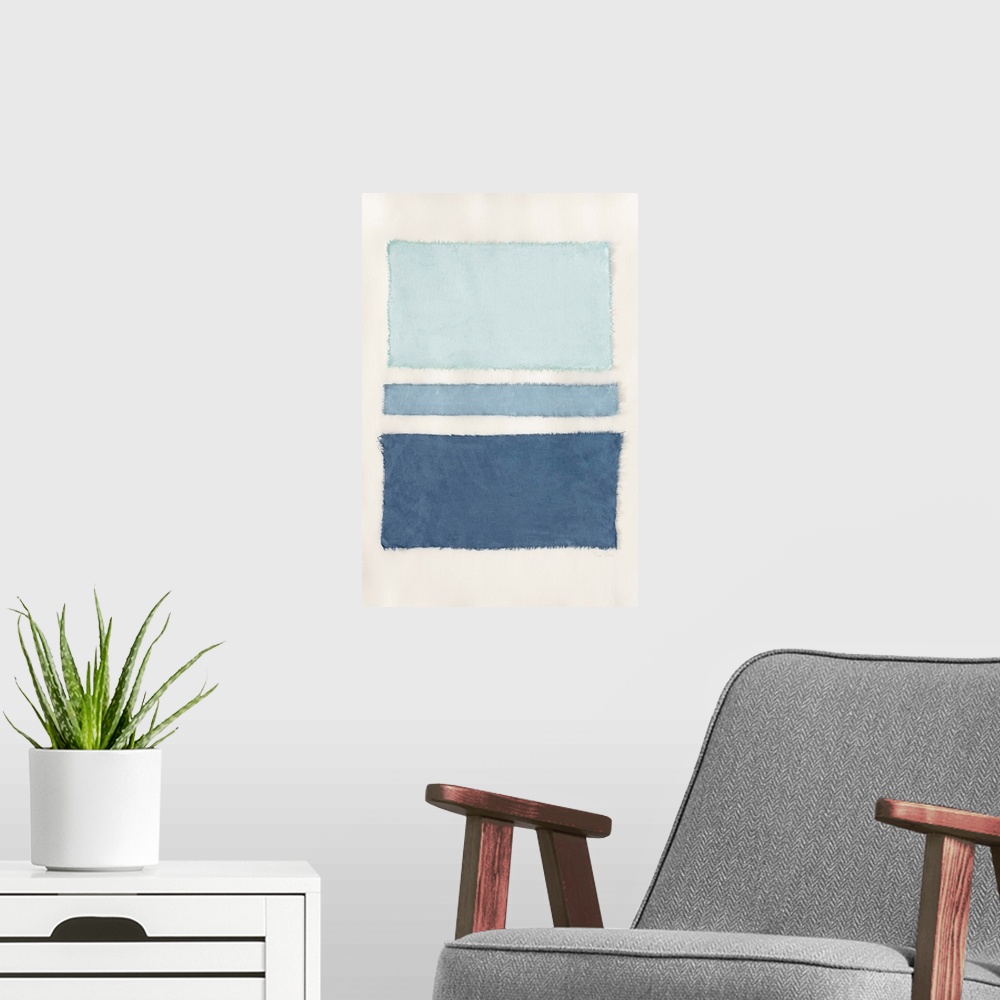 A modern room featuring Painted Weaving V Crop