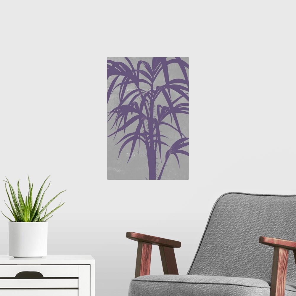 A modern room featuring Chromatic Palms V