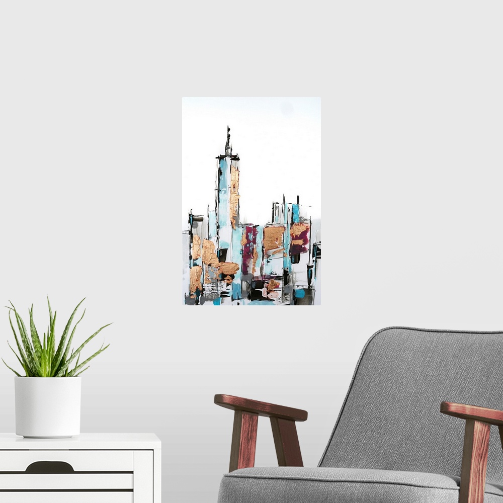 A modern room featuring City Vibes II