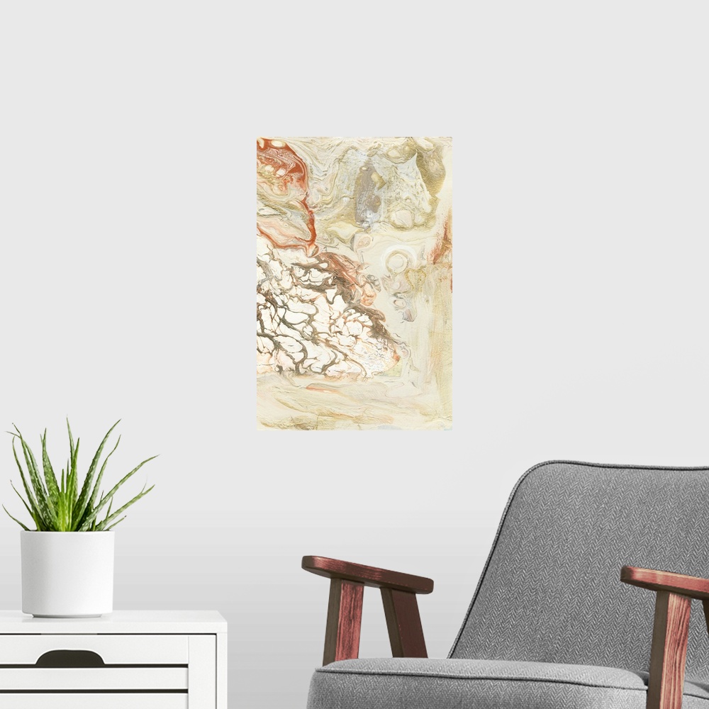 A modern room featuring Coral & Alabaster II