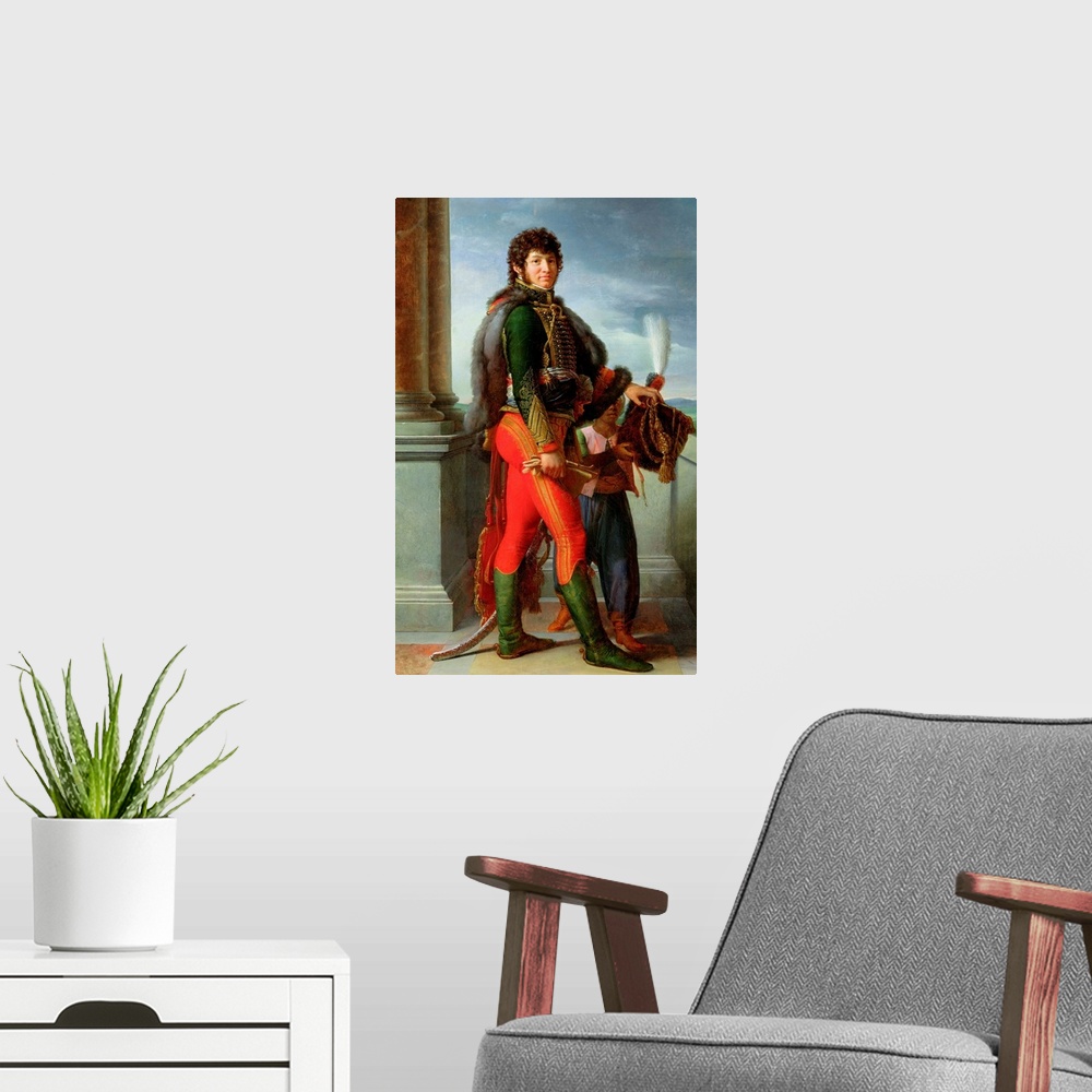 A modern room featuring Joachim Murat (1767-1815) 1801
