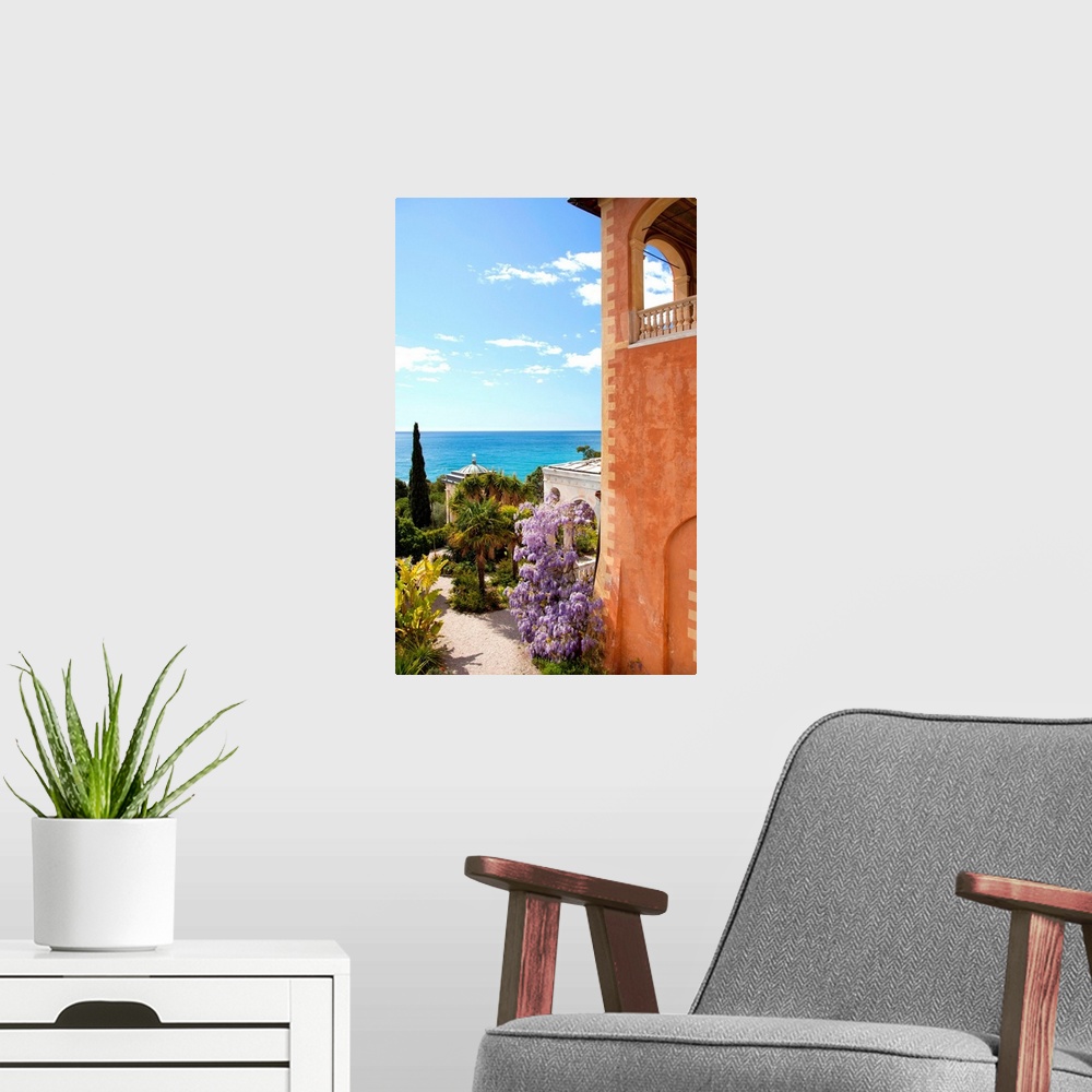 A modern room featuring Italy, Liguria, Riviera dei Fiori, Riviera di Ponente, Villa Hanbury, botanical gardens