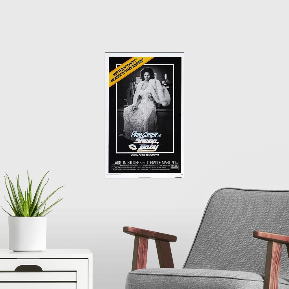 A modern room featuring Sheba, Baby - Movie Poster