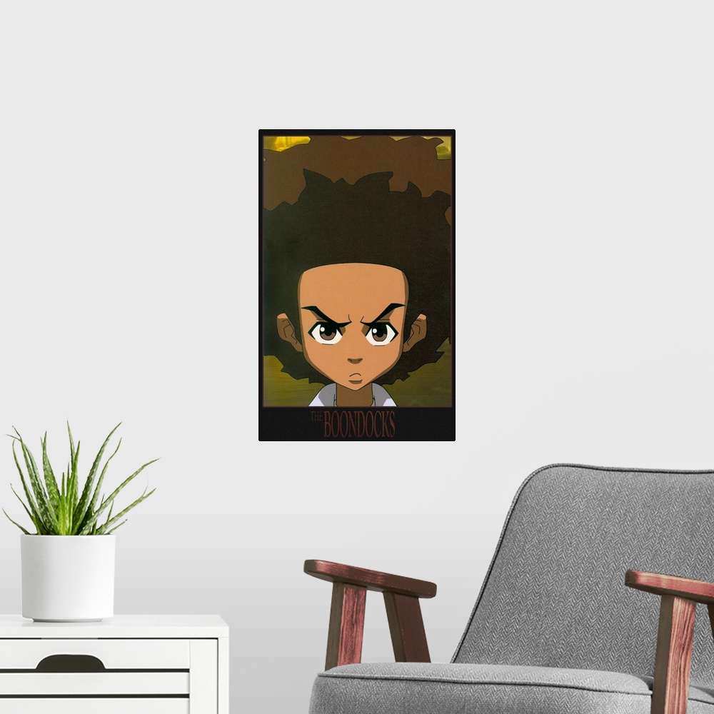 A modern room featuring The Boondocks (2005)