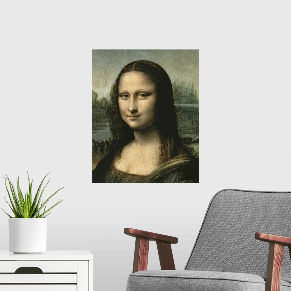A modern room featuring Mona Lisa, c.1503 6