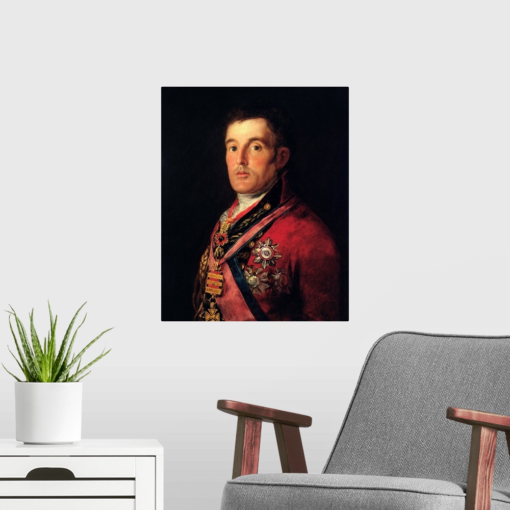 A modern room featuring The Duke of Wellington (1769-1852) 1812-14