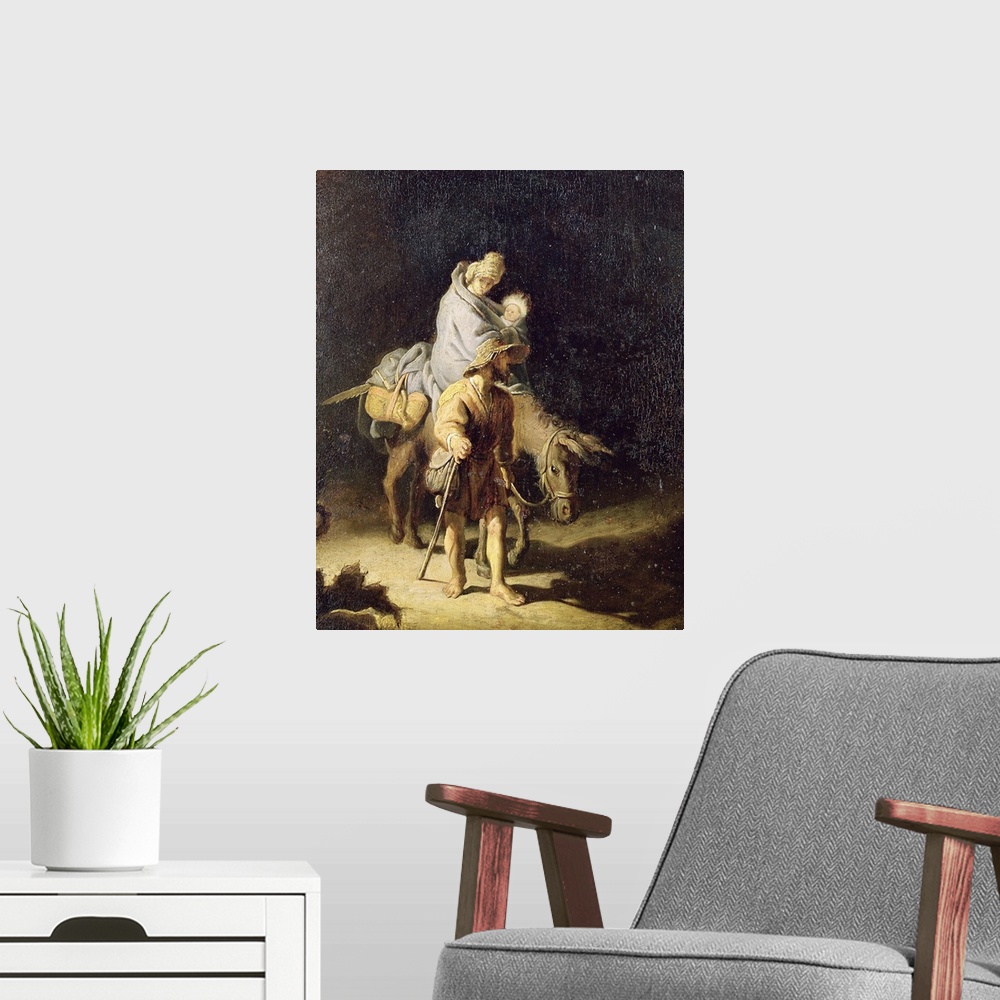 A modern room featuring it has also been attributed to Rembrandt van Rijn;
