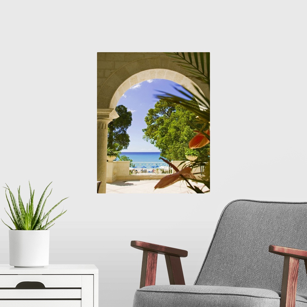 A modern room featuring Barbados, Saint James, Sandy Lane luxurious resort on Sandy Lane beach