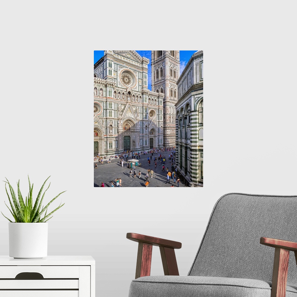 A modern room featuring Italy, Tuscany, Firenze district, Florence, Piazza Duomo, Duomo Santa Maria del Fiore, Duomo, Gio...