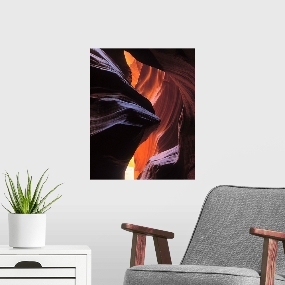 A modern room featuring United States, Arizona, Antelope Canyon near Page