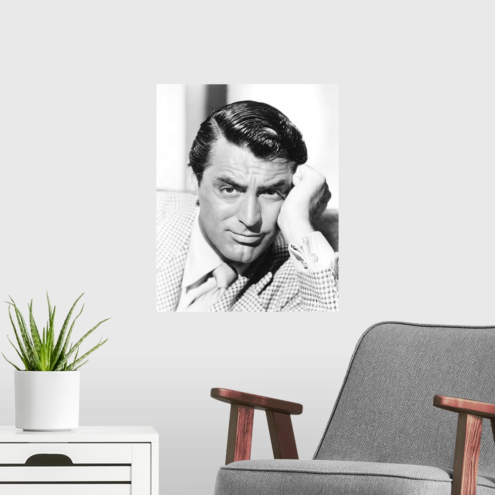 A modern room featuring Cary Grant, 1942.