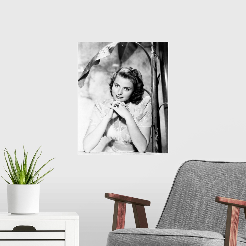 A modern room featuring Ingrid Bergman, Early 1940's