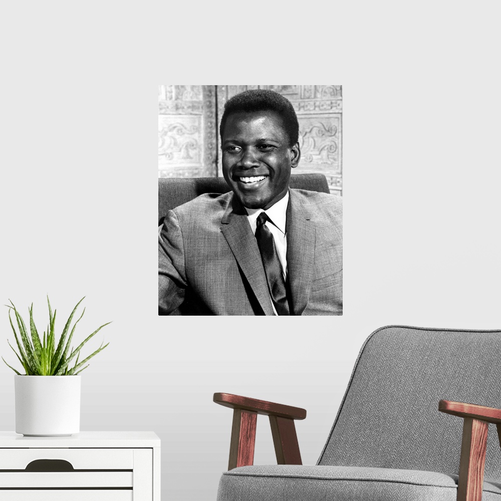 A modern room featuring Sidney Poitier, Patch Of Blue