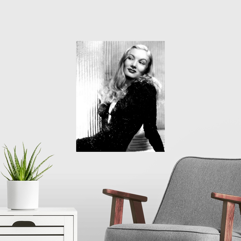 A modern room featuring Veronica Lake