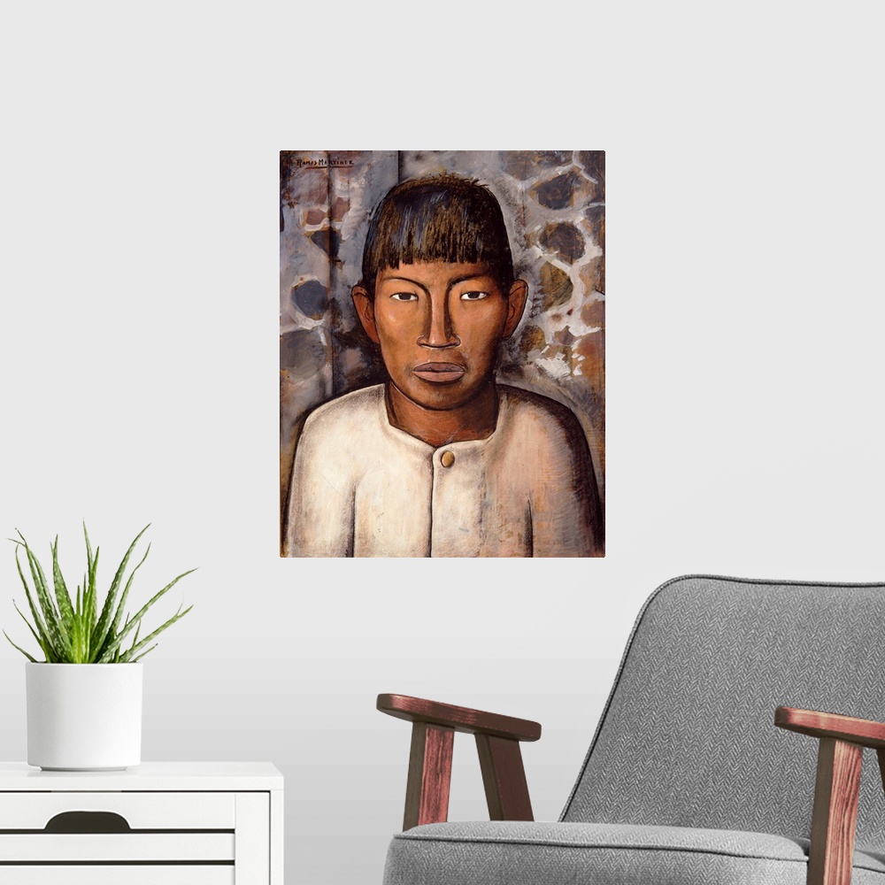 A modern room featuring Mexican Boy